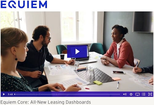 Video explaining Equiem's new leasing dashboards | Equiem tenant app