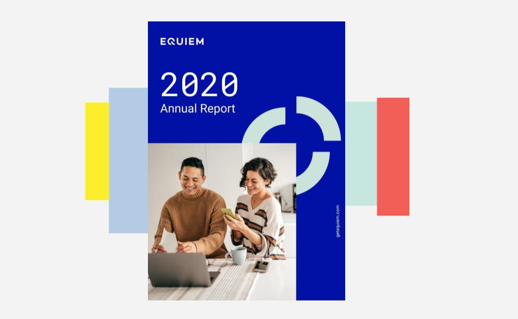 Equiem's 2020 annual report | Equiem tenant app