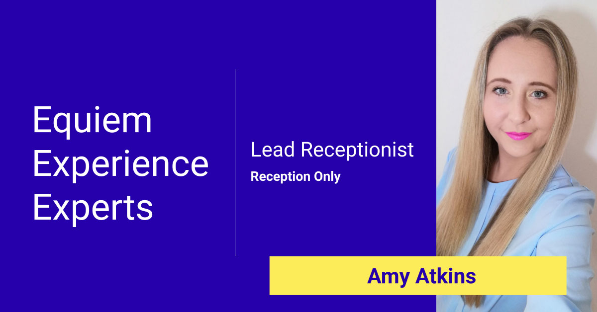 Experience Experts: Amy Atkins, Lead Receptionist at 88 Wood Street